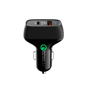 36W USB-C PD Car Charger With QC 3.0 USB Port