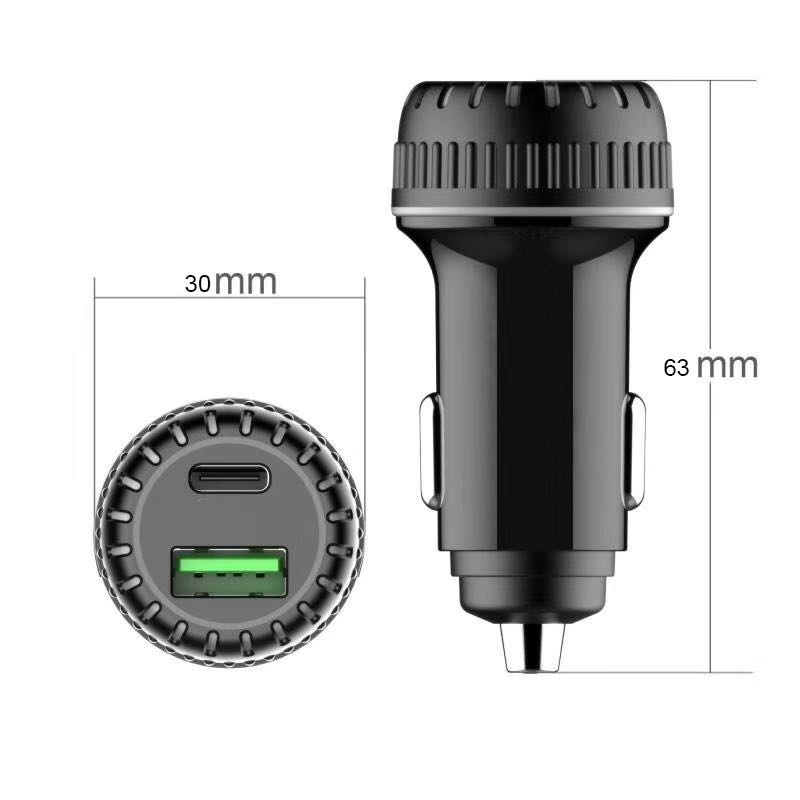 30W PD & 2.4A Car Charger (5)