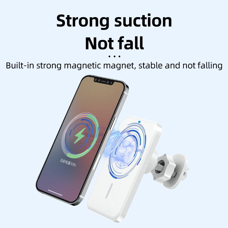 Magnetic Car Wireless Charger Mount (5)